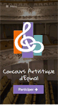 Mobile Screenshot of concours-artistique-epinal.org