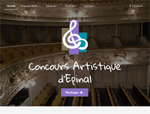 Tablet Screenshot of concours-artistique-epinal.org